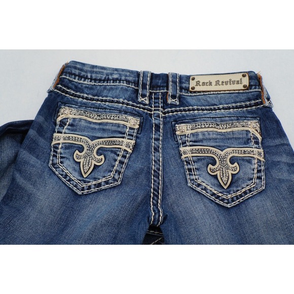 Rock Revival Womens Size 25x27 Phyllis Easy Skinny Jeans - Picture 7 of 10